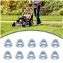 10 Pièces Pompe d'amorce pour STIHL FS38 FS40 FS45 FS55 FS56 FS80 FS85 FS130, AUMEL Ampoule d'amorce Accessoire Tasse d'huile de