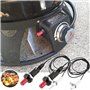 XAVSWRDE 2 PCS Boutons d'Allumage Piézo en Plastique Allumages Piézo Electriques Briquets à Bouton-Poussoir avec Aiguille d'Allu