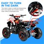 XAVSWRDE Chaîne de pignon 25H 158 maillons pour mini moto 47 cc 49 cc 2 temps Mini Moto Dirt ATV Quad 4 roues