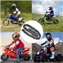 XAVSWRDE Chaîne de pignon 25H 158 maillons pour mini moto 47 cc 49 cc 2 temps Mini Moto Dirt ATV Quad 4 roues
