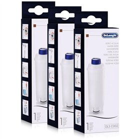 DeLonghi Lot de 3 filtres à eau pour machines à café