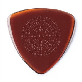 Dunlop 512P Primetone Médiators Triangle avec Grip 1.50 mm (Lot de 3)