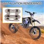GOOFIT 428 Chain Master Link Remplacement pour 110cc 125cc 150cc 200cc 250cc Chinois ATV 4 Wheeler Quad Pocket Bike Scooter Bugg