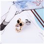 100 Pièces Boucles d'Oreilles Clous en Acier Inoxydable Boucle d'Oreille Flat Pad (2 Tailles) avec 100 Pièces Dos de Boucle d'Or