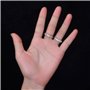 8 Pièces Ajusteurs pour Bagues Protège-Anneaux avec Tissu de Polissage pour Bagues Lâches, 2 Dimensions, 2 mm/ 3 mm