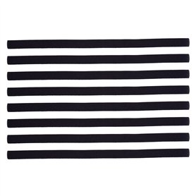 Shappy 8 Pièces Bandeaux de Sport Mince Élastique Bandes de Tête Antidérapantes Hairband pour Jogging Football Faire Yoga et Aut