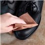 Kit pour Cirage de Chaussures avec étui élégant en cuir PU, Kit pour cirage de chaussures de voyage 12 pièces