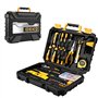 DEKO Coffre à Outils 138 Pièces, Boîte à Outils Complete Bricolage Mecanique, Ensemble d'outils de Réparations Quotidiennes avec