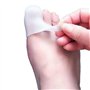 xwanli Protection gros orteil, 4 Pièces Capuchons d'orteils, pour Soulager Pied la Douleur, Contre Les Ampoules et Cors