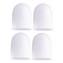 xwanli Protection gros orteil, 4 Pièces Capuchons d'orteils, pour Soulager Pied la Douleur, Contre Les Ampoules et Cors