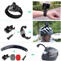 YHTSPORT Kit d'accessoires pour caméra d'action GoPro Hero 11 10 9 8 Max 7 6 5 4 Noir GoPro Session Fusion Silver White Insta360