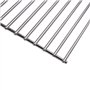 Onlyfire remplacement pour barbecue Grilles de cuisson en acier inoxydable pour Tepro Toronto, Schwarz Modèle Grilles, Lot de 2