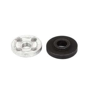 sourcing map 2pcs Collier Rond extérieur intérieur fixation bride écrous pour meuleuse Angle électrique