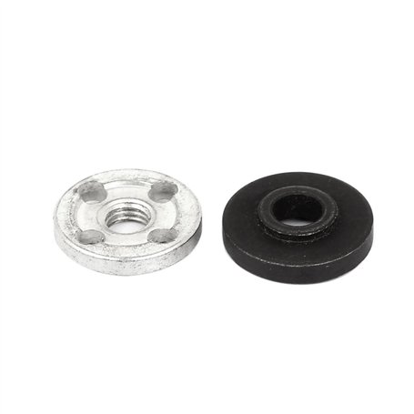 sourcing map 2pcs Collier Rond extérieur intérieur fixation bride écrous pour meuleuse Angle électrique