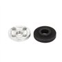 sourcing map 2pcs Collier Rond extérieur intérieur fixation bride écrous pour meuleuse Angle électrique