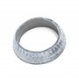 sourcingmap Universel Graphite En-tête Collecteur Tuyau De Descente Echappement Donut Joint 48mm