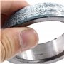 sourcingmap Universel Graphite En-tête Collecteur Tuyau De Descente Echappement Donut Joint 48mm