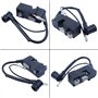 Bobine d'Allumage Module pour Tronçonneuse 4500 5200 5800 45cc 52cc 58cc, Adefol Module de Bobine d'allumage Tronçonneuse Access