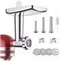 GVODE Acier Inoxydable Hachoir à Viande pour KitchenAid Robot Pâtissier
