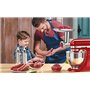 GVODE Acier Inoxydable Hachoir à Viande pour KitchenAid Robot Pâtissier, y Compris le Remplisseur de Saucisses, Parfait Accessoi