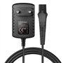 SoulBay 12V Chargeur pour Braun Rasoir électrique Série 6/7/9, Série 4/5, Série 1/2/3 Remplacement du Cordon d'Alimentation, Fon