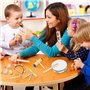 ULIFEME 23 Pièces Instrument Musique Bois pour Bebe