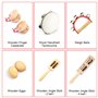 Instrument de Musique Enfant, ULIFEME 23 Pièces Instrument Musique Bois pour Bebe, Ensemble de Jouets 100% Bois Pur, Kit Rythmiq
