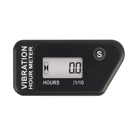 Compteur horaire sans fil auto-alimenté numérique Runleader