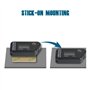 Compteur horaire sans fil auto-alimenté numérique Runleader, activation par vibration, minuterie de travail réinitialisable, arr