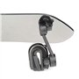 DEWIN Moto Déflecteur, Clip Réglable Pare-brise-vent Accessoires de Pare-brise for Moto Tawny