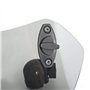 DEWIN Moto Déflecteur, Clip Réglable Pare-brise-vent Accessoires de Pare-brise for Moto Tawny
