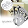 Armoires à tiroirs pour chaussures en ier inoxydable, charnières 2Pcs de rempl ement de bâti de Turing R k(Double layer) charniè