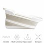 BRAMBLE XXL Panier à Linge Pliable, Corbeille à Linge en Plastique (60x40x27,5cm) - Solide, Pratique & Gain de Place pour Maison