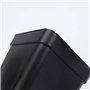 50 PCS carrés de Plants Pots de Plantes succulentes en Plastique Panier de Plantes de Fleurs pour Jardin 6x6x6.5cm (Noir)