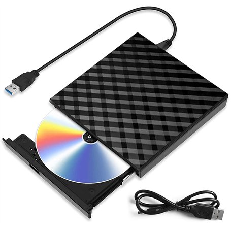Lecteur CD DVD Externe USB 3.0
