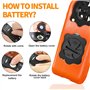 Anémomètre Numérique Portable, INFURIDER YF818 Anémomètre Digital LCD Vitesse du Vent de Mètre Indicateur Mesure la vitesse du v