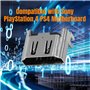 Lot de 5 Ports HDMI pour PS4, connecteur d'interface de Prise de Port HDMI Pièce de Rechange pour Console 4 PS4