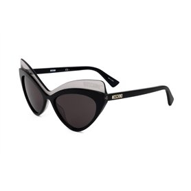Lunettes de Soleil Moschino MOS080/S 08A BLACK GREY 54/17/140 Femme