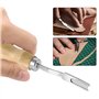 Zhioudz 2 Couteau à DéCouper En Cuir Outil De Biseautage Pour Cuir, Contenant 2 Tailles De En Cuir Couteau à Parer, Biseau En Cu