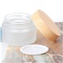 Zuzer 6pcs Pot en Verre Cosmétique Vide Conteneurs Cosmétiques Pot Cosmétique avec Couvercle Pour Les