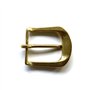 Boucle de ceinture en laiton massif 40 mm, Couleur laiton., L