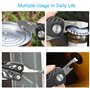 HONZIN Multi Usage Outils Pince 13 IN 1 en Acier Inoxydable Couteau Multi-outils Couteau de Poche en Plein Air pour le Randonnée
