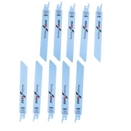 ENET Lames de Scie 150mm Sabre Alternatif a vu Lames de Coupe métal pour Bosch S922BF