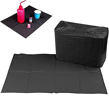 125 pcs bavoirs dentaires noirs