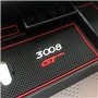 HIGH FLYING pour 3008 GT 2017-2022 Central Voiture Accoudoir Boîte de Rangement Support Plastique Accessoires Auto (Noir)