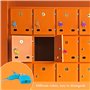 Cadenas Valise avec Clé, 7 Pcs Mini Cadenas à Bagage, Multicolore Cadenas Valise pour Bagage Valise, Petit Cadenas Clef Mini Cad