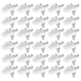 Chudian 30 pcs Goupilles de Support d'Étagère