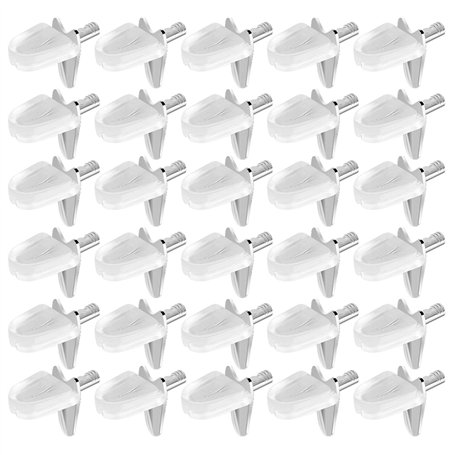 Chudian 30 pcs Goupilles de Support d'Étagère