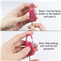 Dadabig 14PCS Cadenas Code de 3 Chiffres, Cadenas Bagage Code Petit Cadenas Casier Cadenas Valise a Code en Alliage de Zinc pour
