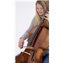 WADA Bow Grip Aide à la prise d'archet de violoncelle - Pour toutes les tailles - Facile à installer - Position détendue de l'ar